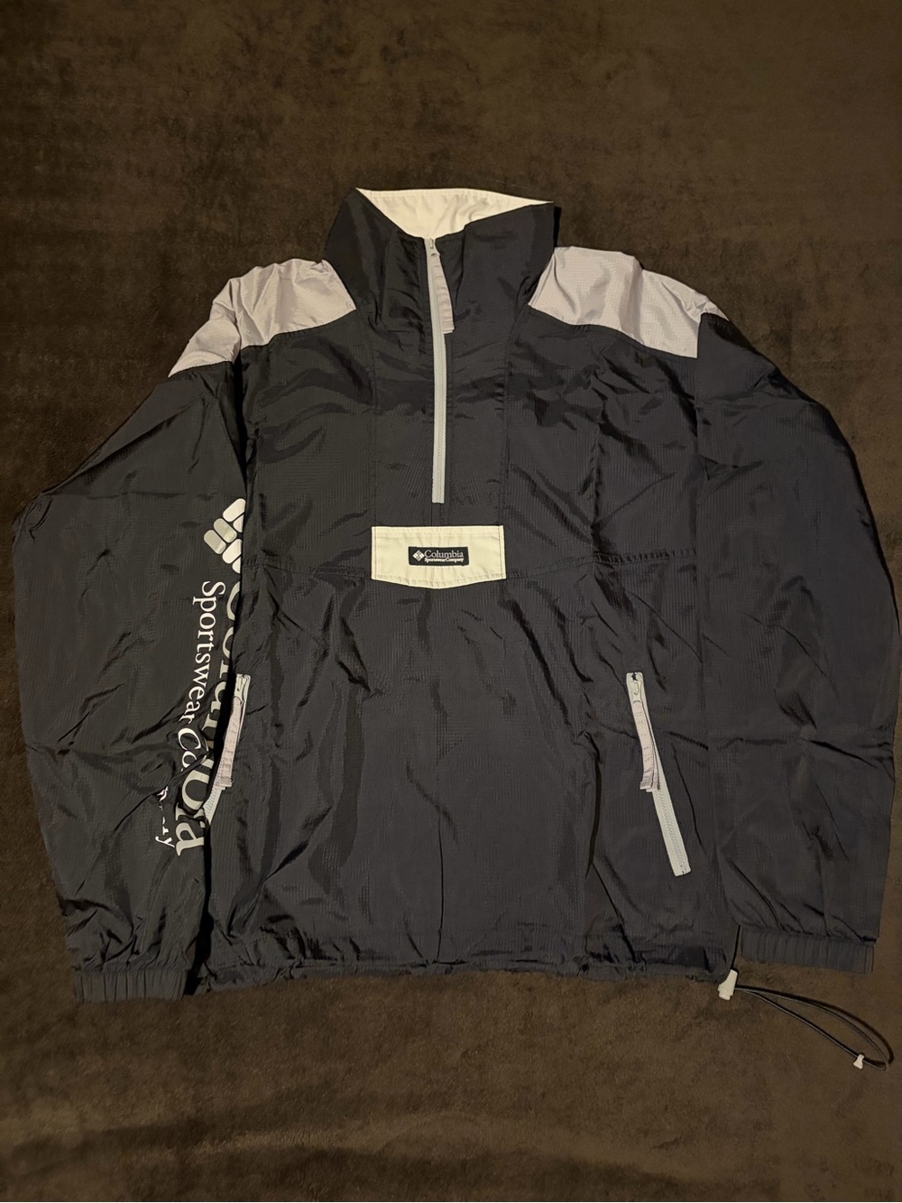 Columbia Sportswear Company Black/White Windbreaker